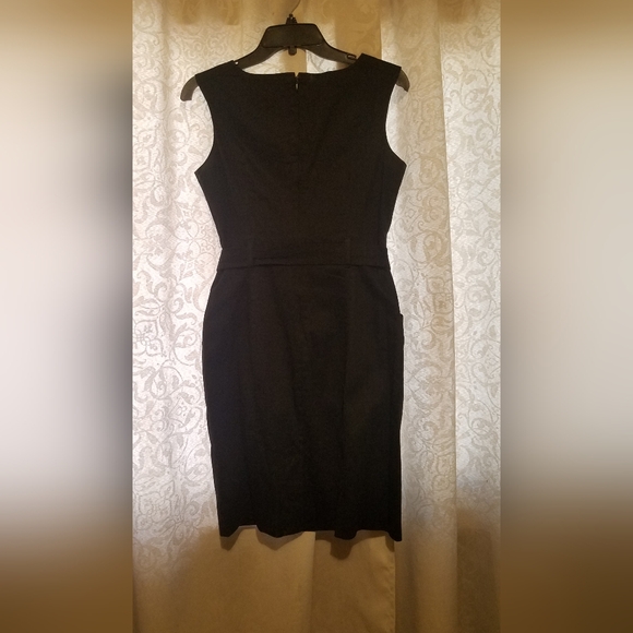 EllenTracy Petite Small Elegant Black Dress - Picture 2 of 2